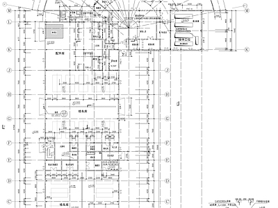 奔驰展厅建筑 施工图 展销厅