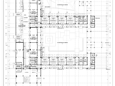 苏州中学建筑景观水电暖结构全套 施工图