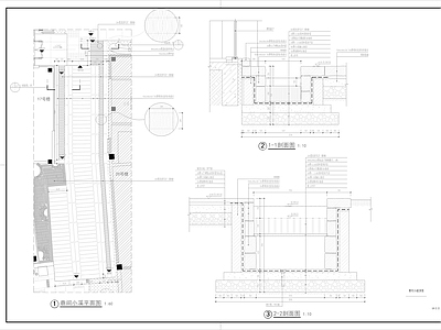 民宿巷间小溪详图 施工图