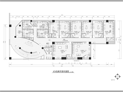 KTV包房全套 施工图