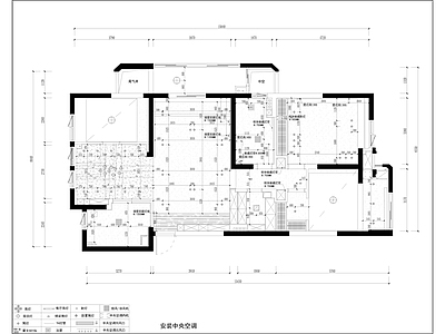 家居大平层 施工图 效果图