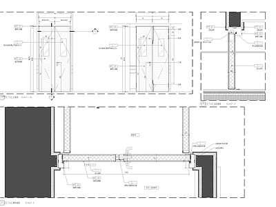 消防门门表图 施工图 通用节点