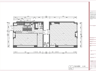 工业风街舞室 施工图