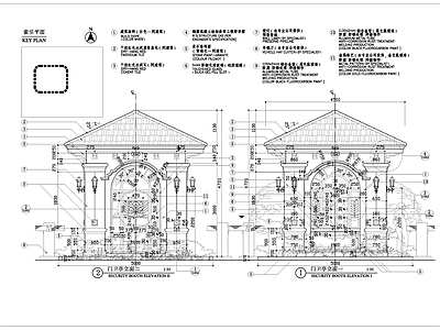 门卫亭 施工图
