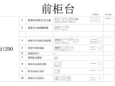 便利柜台生产加工 图库