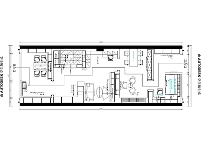 现代简约衣柜展厅 施工图