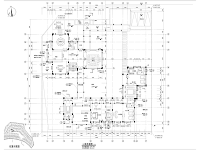 长沙滨江壹号别墅建筑 施工图 效果图