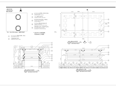 排风井细部详图 施工图