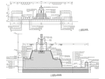 水景详图 施工图
