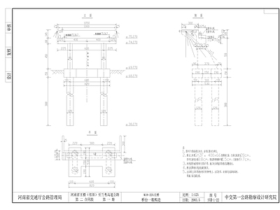 一百套大桥 施工图 交通道路