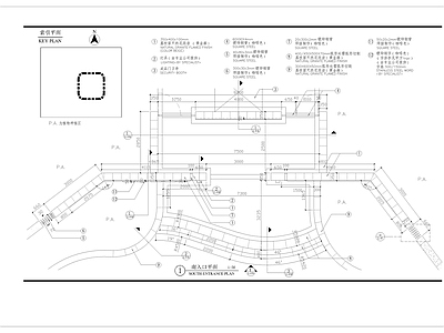 入户广场详图 施工图