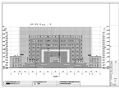 学校图书馆综合楼建筑全套 施工图