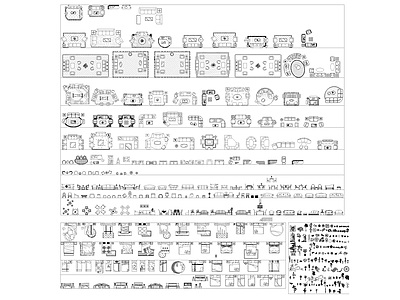 欧式室内家具 图库