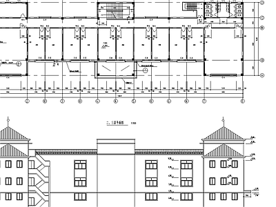 海阳市凤凰国际乡村社区商业楼 施工图