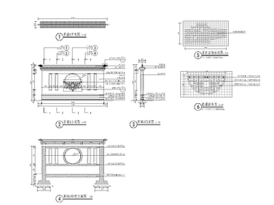 景墙详图 施工图