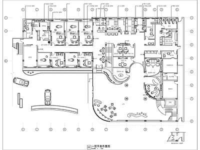 美容医院装修 施工图