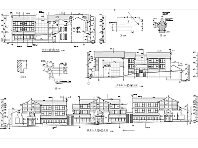 商业街建筑 施工图