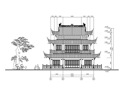 江北观音寺 施工图