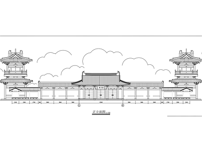 天心寺建筑 施工图