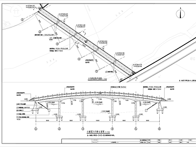 人行桥 施工图