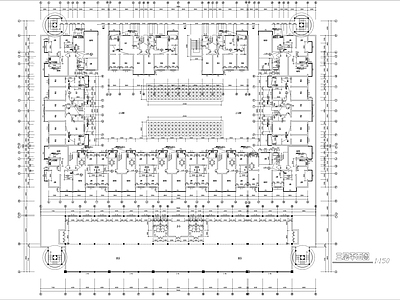 6层商住综合楼建筑 施工图