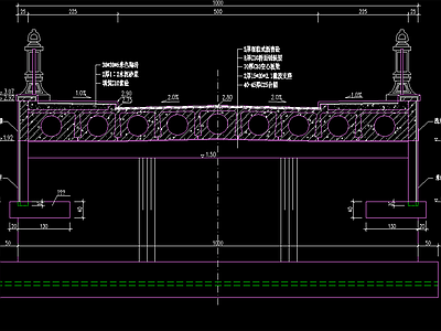 景观桥 施工图