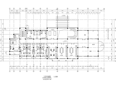 小区公建会所建筑 施工图 娱乐会所