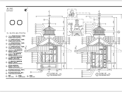 售货亭细部 施工图