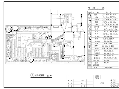 屋顶花园 施工图