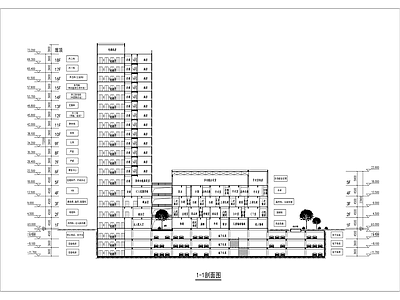 现代人民医院住院综合楼建筑 施工图