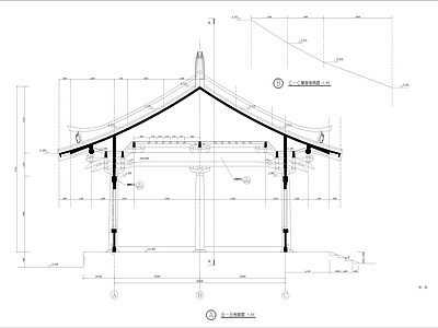 观音殿古建详图 施工图