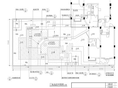 屋顶花园设计套图 施工图