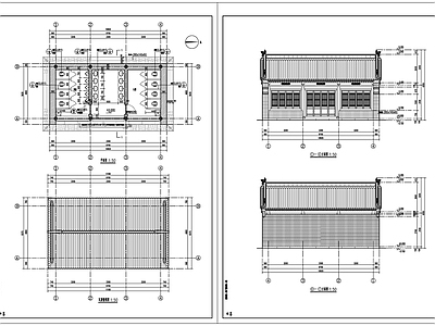 生态厕所建筑 施工图