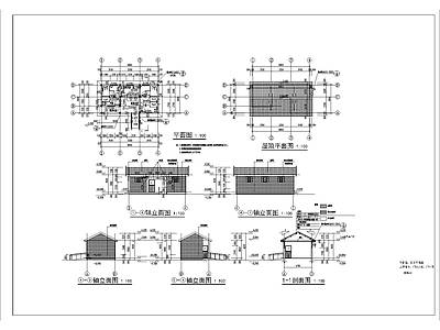 公共卫生间厕所建筑全套 施工图