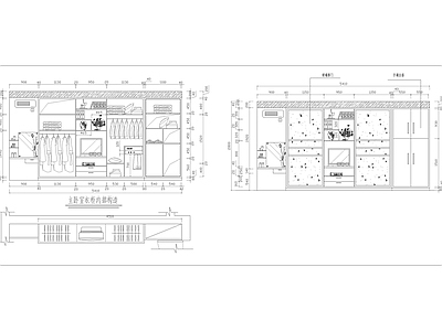 35款衣柜立面 施工图 柜类