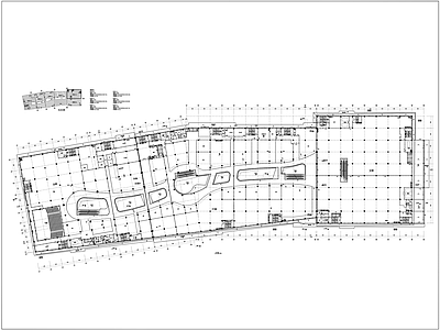 石桥永旺商场建筑 施工图