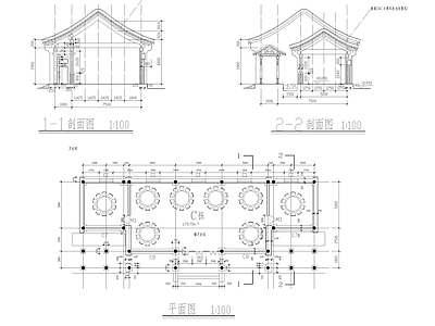 餐饮院建筑 施工图