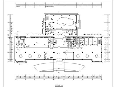 宾馆建筑设计 施工图