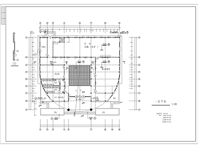 城建图书馆建筑 施工图