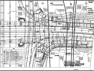 鹿角隧道东延伸段 施工图 交通道路