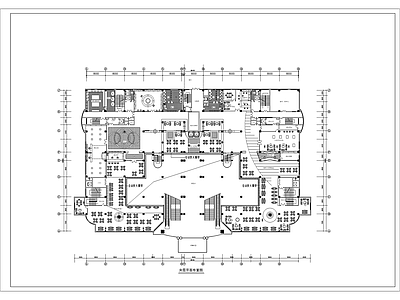 假日商业建筑 施工图