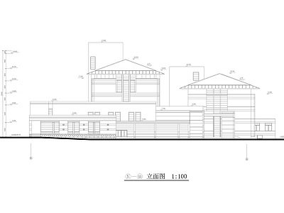 某宾馆和会议中心建筑 施工图