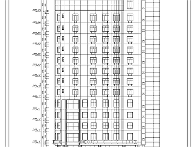 酒店旅馆建筑 施工图