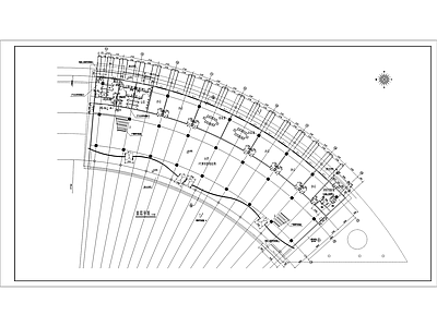 弧形酒店 施工图