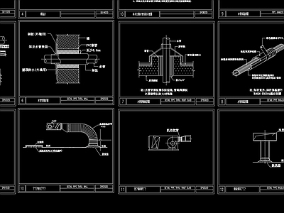 暖通节点大样 施工图