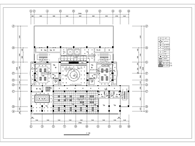 酒楼建筑 施工图