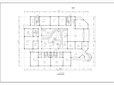 幼儿园建筑 施工图