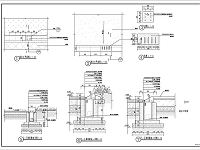 异型侧石排水沟详图 施工图