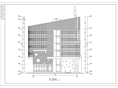 高档餐厅建筑 施工图