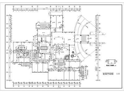 接待中心建筑 施工图